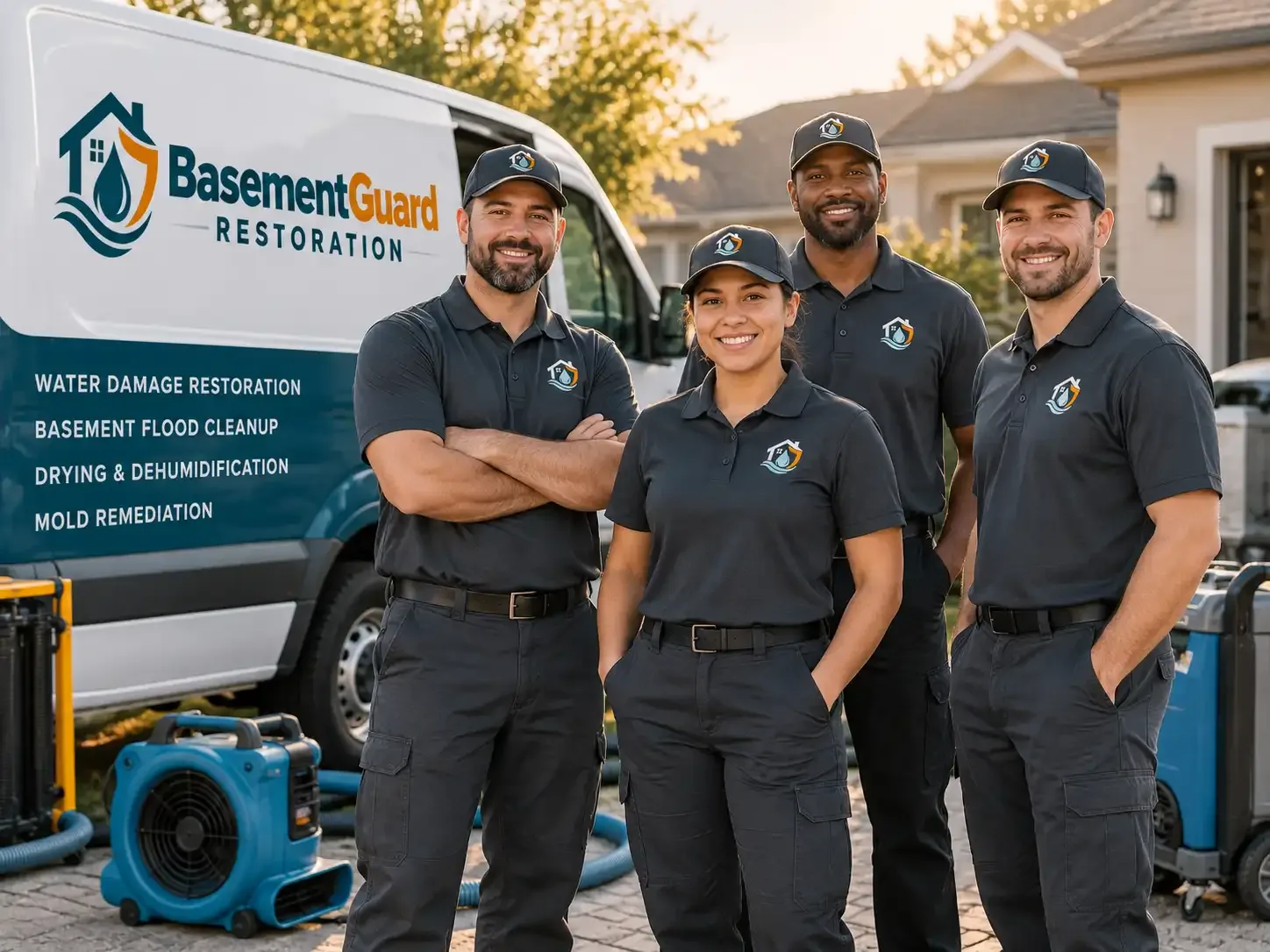 Basement Water Damage Restoration company in Hockley, TX